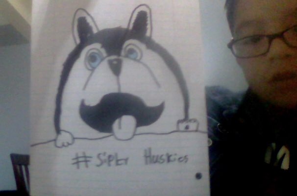 MrsTorresArt68's tweet photo. 🥰huskies! #SipleyHUSKIES @SipleySchool #ArtChallenges68 https://t.co/vLuW4eUkI3