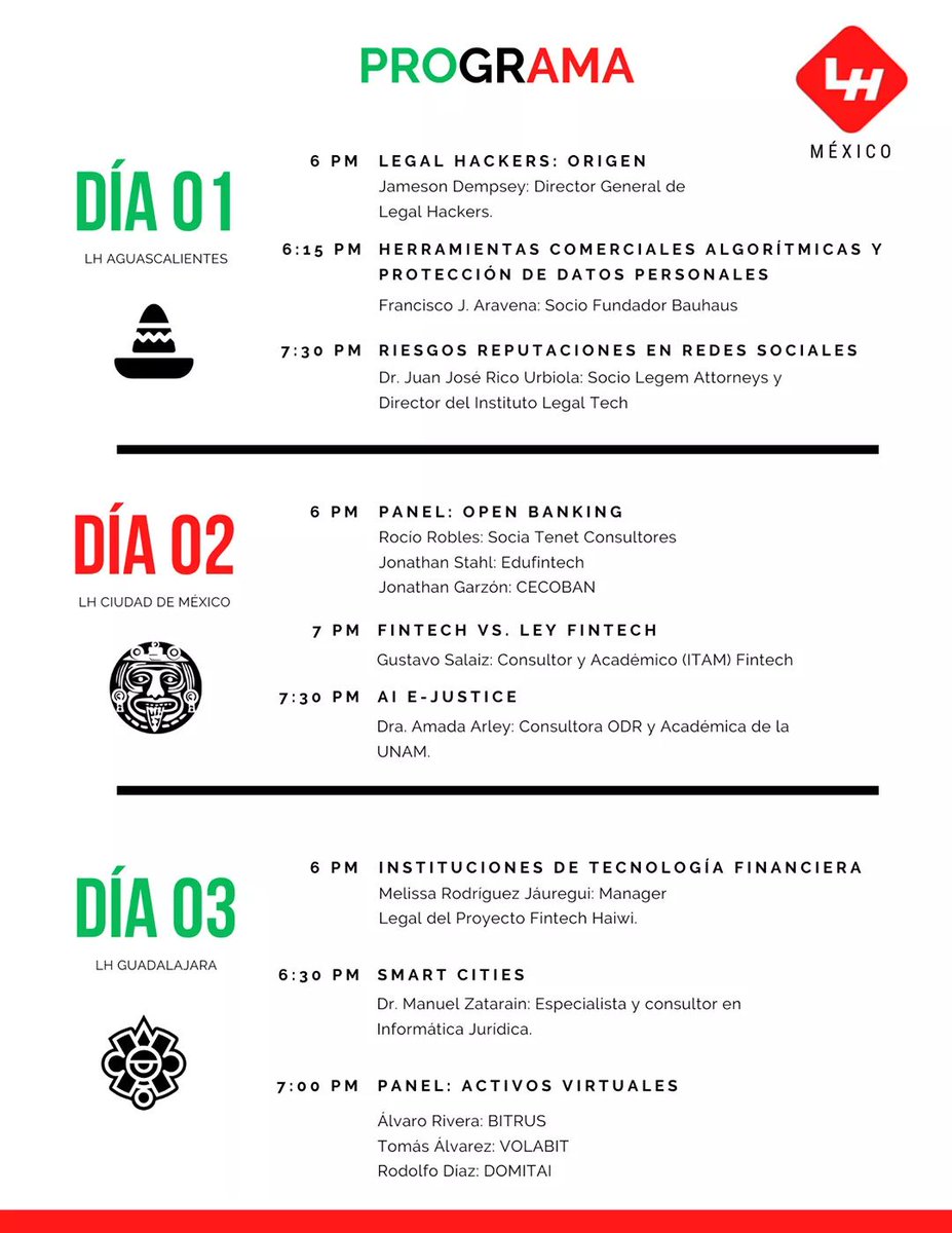 legalhackersmty's tweet photo. Ya estamos listos❗️
No dejes de visitar nuestro sitio, donde encontrarás más detalles del evento https://t.co/TjCEk1T4aE 🤯
#ConnectedWeWin #legalhack #MexICanFestival https://t.co/S7yC1pAEXC