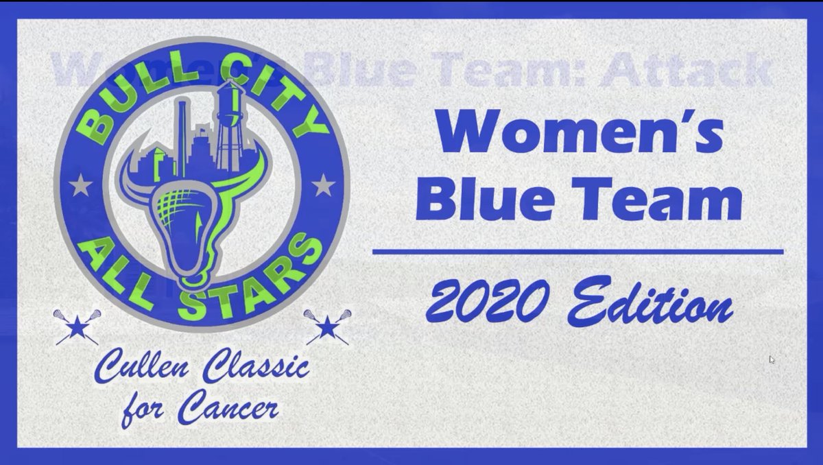 Reposting with new link...

First up, introducing our 2020 Women's Blue Team...

youtu.be/pOhmo5BoCIA