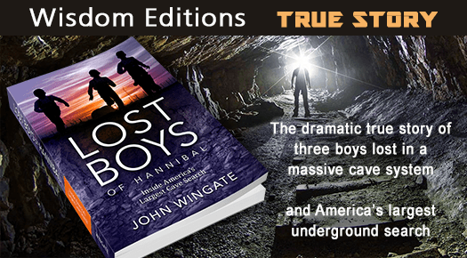 LOST BOYS OF HANNIBAL - three modern-day Tom Sawyers explored a cave and were never found - Read this book! ➡ geni.us/lostboys_hanni… (Tweet supplied by Wisdom Editions) ^[