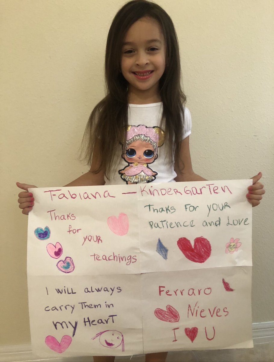 KarinaF72234104's tweet photo. @FerraroNieves @ECE_ELEM @ECE_Kinders thanks for all the love and teaching for our little ones they are incredible teachers 💖 Love 💘🥰 https://t.co/REt5qhFNgK