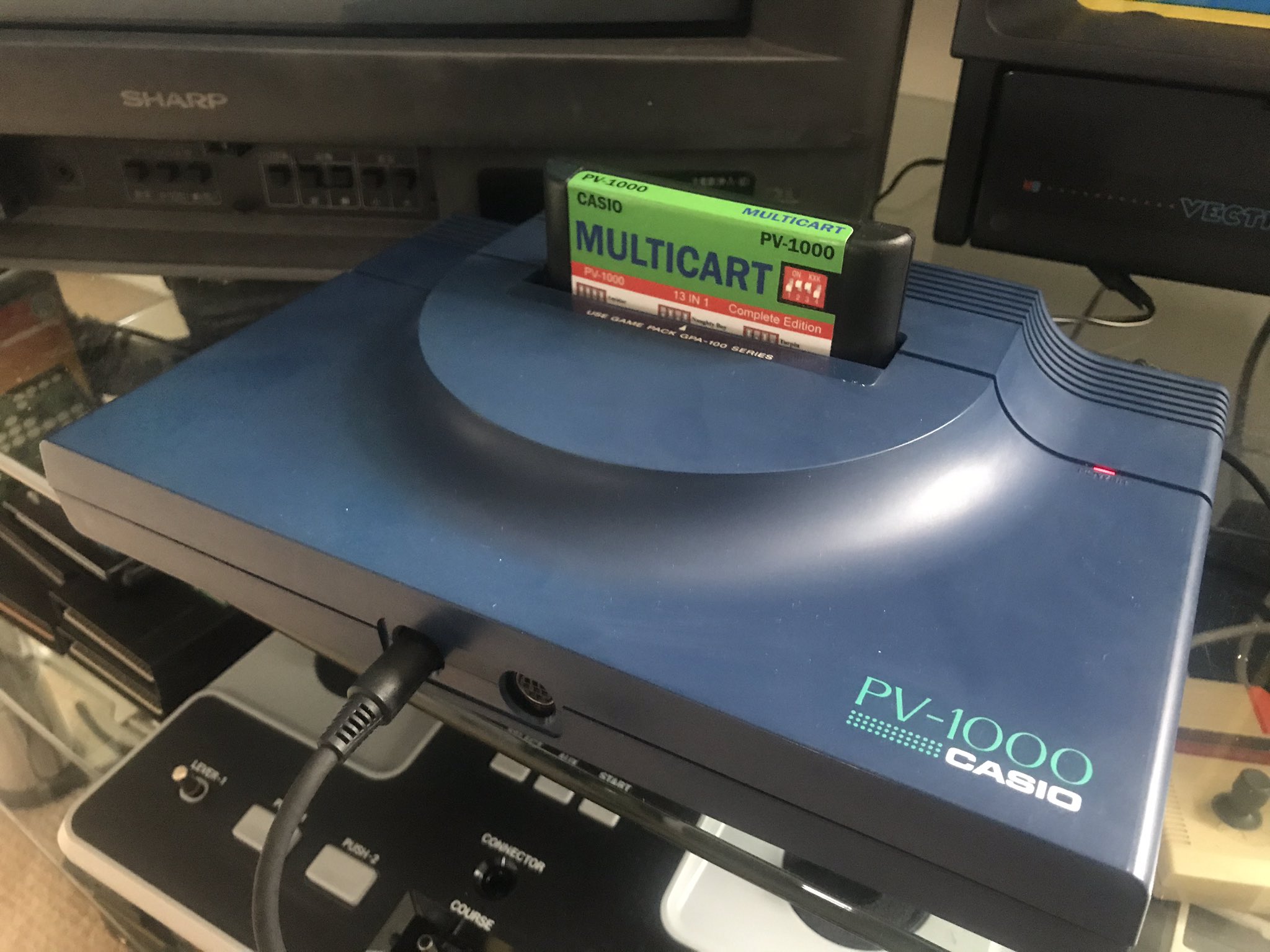 ☆CASIO PV-1000 コンピュータゲーム ソフト2本付き カシオ 激