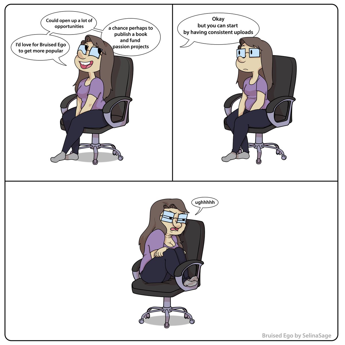 SelinaKucera's tweet image. Someday 

#BruisedEgo #webcomics #WEBTOON #webcomicartist