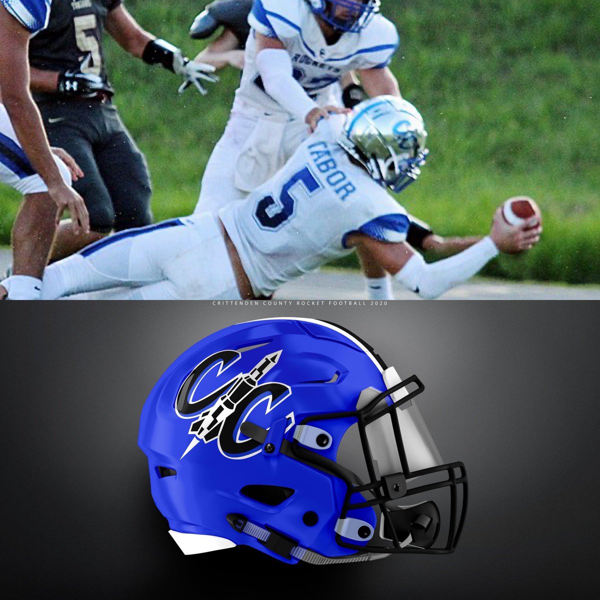 userrrrr5353633's tweet photo. 🚨 Kentucky High School Football Helmet Tournament 🚨

Round of 32

Crittenden County Rockets
@CCRockets2018 @coachthomp9 
🆚
East Carter Rebels
@CoachChamplin 

#KYHSHelmetTournament
@KYHighFootball @hshelmettourney @SportsOT 

Vote Below 👇🏻⬇️ https://t.co/oKl9S3qG9T