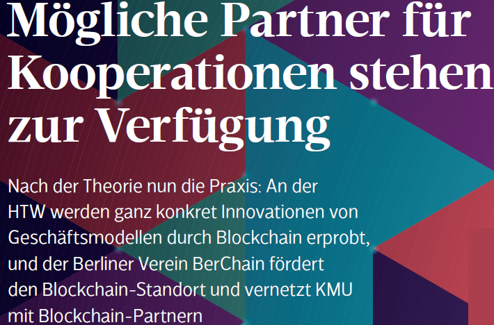 ber_chain's tweet photo. Guess who made it into the May edition of BERLINER WIRTSCHAFT, the magazine of the Berlin Chamber of Industry and Commerce. It appears eleven times a year with a circulation of 65,000 copies. Big thanks to @ihkberlin !

Full publication:
https://t.co/VwCAT9Bo0l https://t.co/4A0GvUn4SS