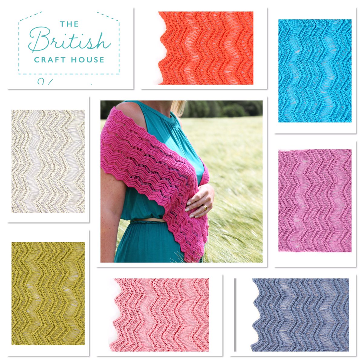 MillieMooKnit's tweet image. Pretty cotton lacy scarves, a colour for everyone...
thebritishcrafthouse.co.uk/product/shimme… #tbch #craftblogclub #cupcakehour