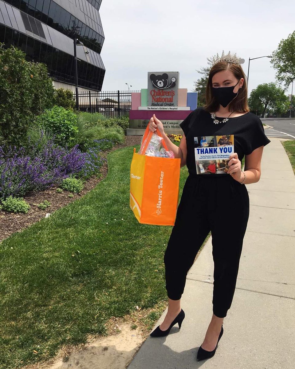 Proud to work with Miss Virginia 2020 to donate 550 children &amp; adults #masks to <a href="/ChildrensNatl/">Children's National Hospital 🏥</a> helping acutely ill children in the #DMV 
#SewWoodbridge #Sew4Humanity #childrensnational #childrensnationalmedicalcenter #childrensnationalhospital #childrensnationalhospitaldc