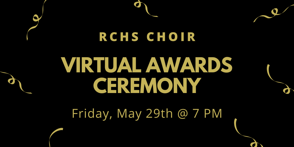 We hope our students will be able to join us for a Virtual Awards Ceremony next weekend. Wherever you are and with whoever you are with, feel free to tune in to celebrate our year and our students! A Google Meet code will be emailed to students before the ceremony begins.