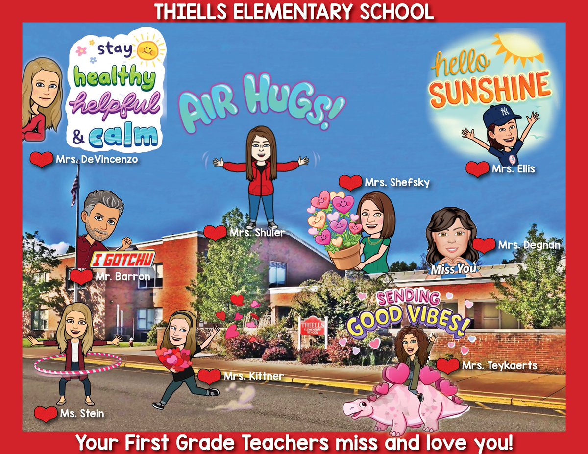 BrittanySteinNR's tweet photo. Shout out to @darthshulz1 for creating this awesome Bitmoji team picture! #nrscdchat #WeR1NR @ThiellsE https://t.co/h575VfDiit