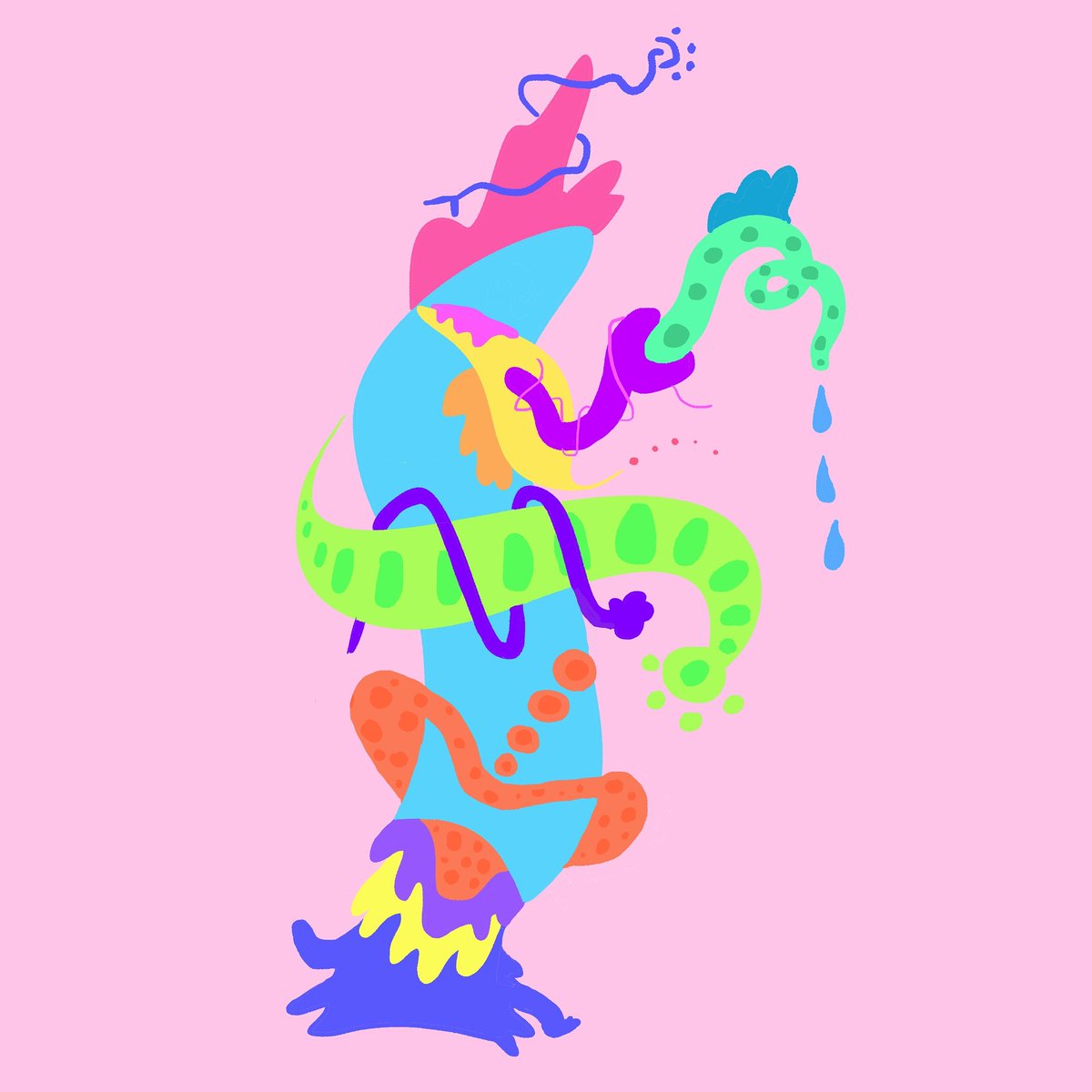 the sun won't show its face 'cause it's embarrassed of us