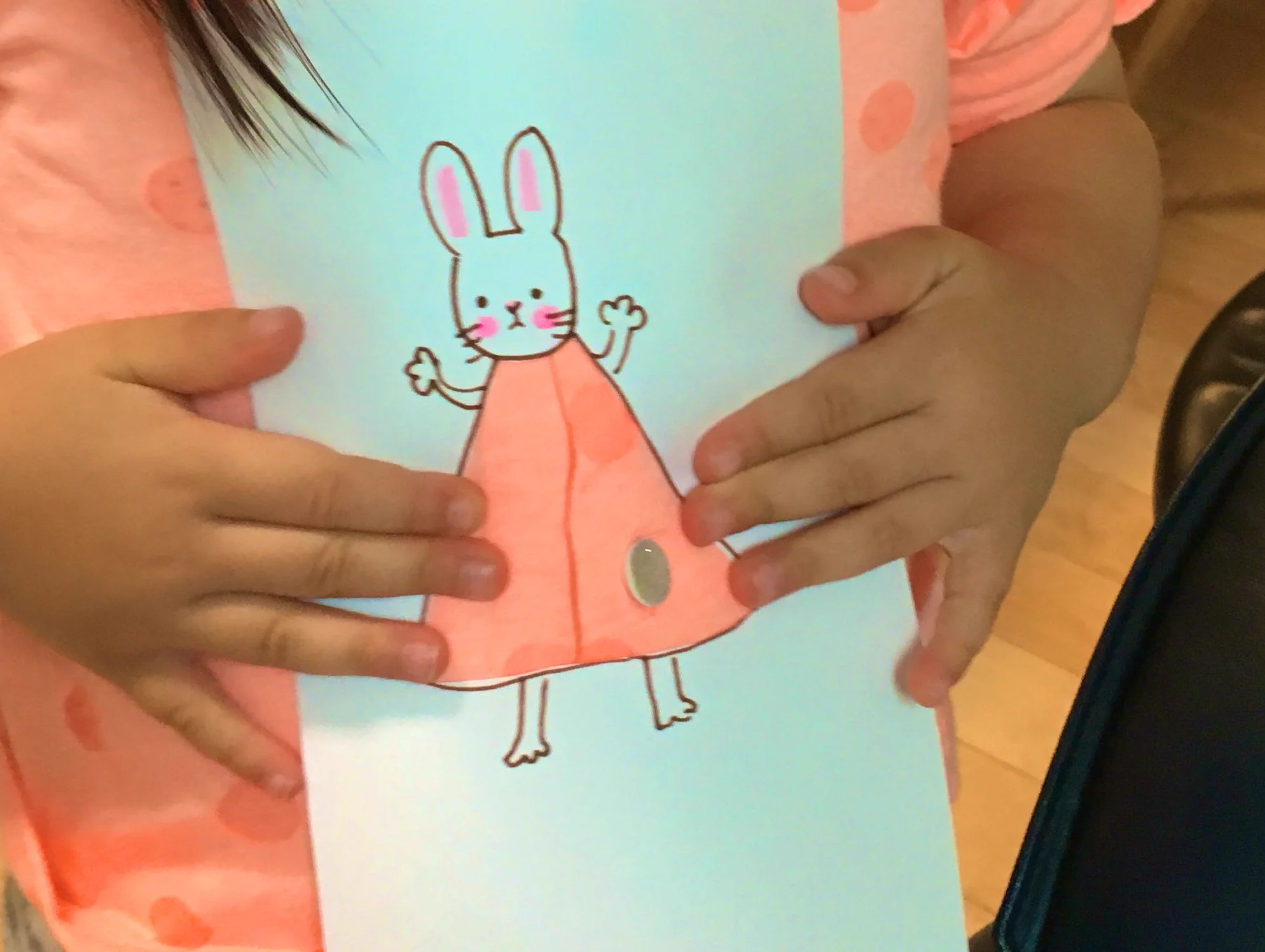 @sitimi_jp そくまねっこだよー！「おそろい！」ってしてくれた😂 