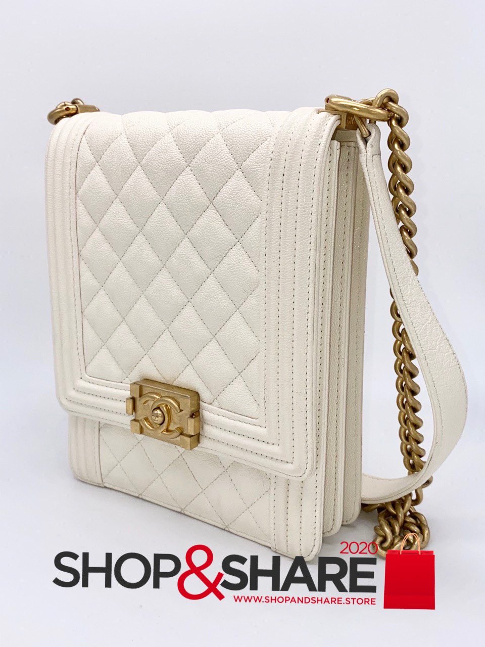Chanel cruise boy 2025 north south bag