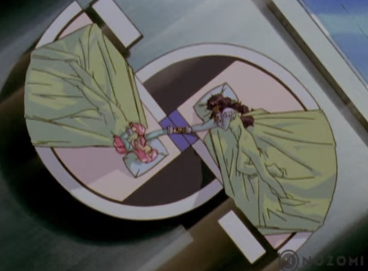 i CANNOT with anthy and utena& #39;s s3 sleeping arrangement