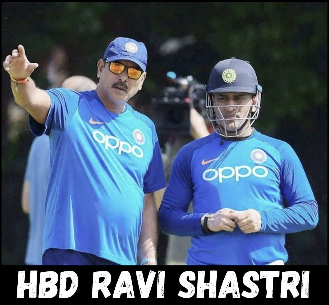 Happy 58th Birthday Ravi Shastri.    