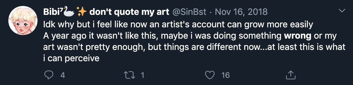 she wouldn’t listen or would brush it off and continue to victimize herself. She constantly looks for ways to cozy up to bigger artists, or to lay claim to certain concepts and drive away other artists that she saw as competition.