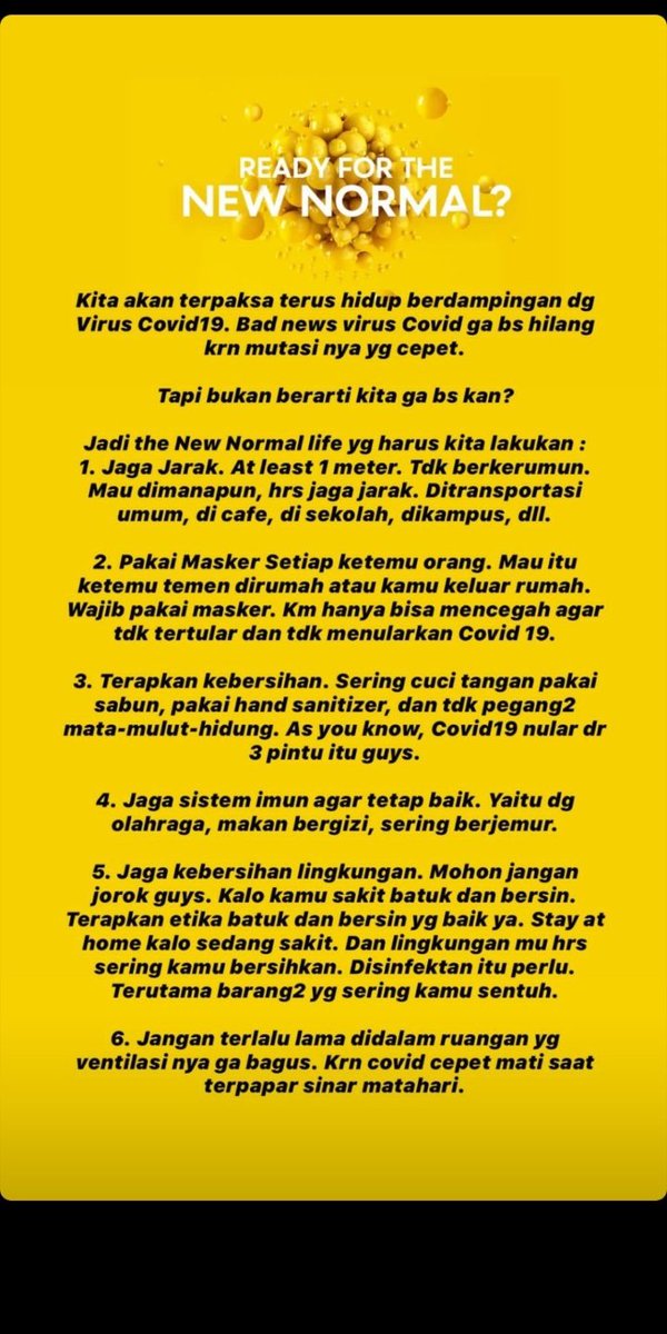 Gimana nih menurut klean...
#audrey #67TahunMbahNun #GEMPAJOGJA #COVID__19 #laddakh #GFRIEND #TREASURE #backtoschool #ParkJihoon #HelenoHeroiNacional #14thgempajogja #SonYeJin #NewNormal #paha #eranewabnormal #IndonesiaDaruratKomunis #indonesianewnormal #IndonesiaMelawanCovid19