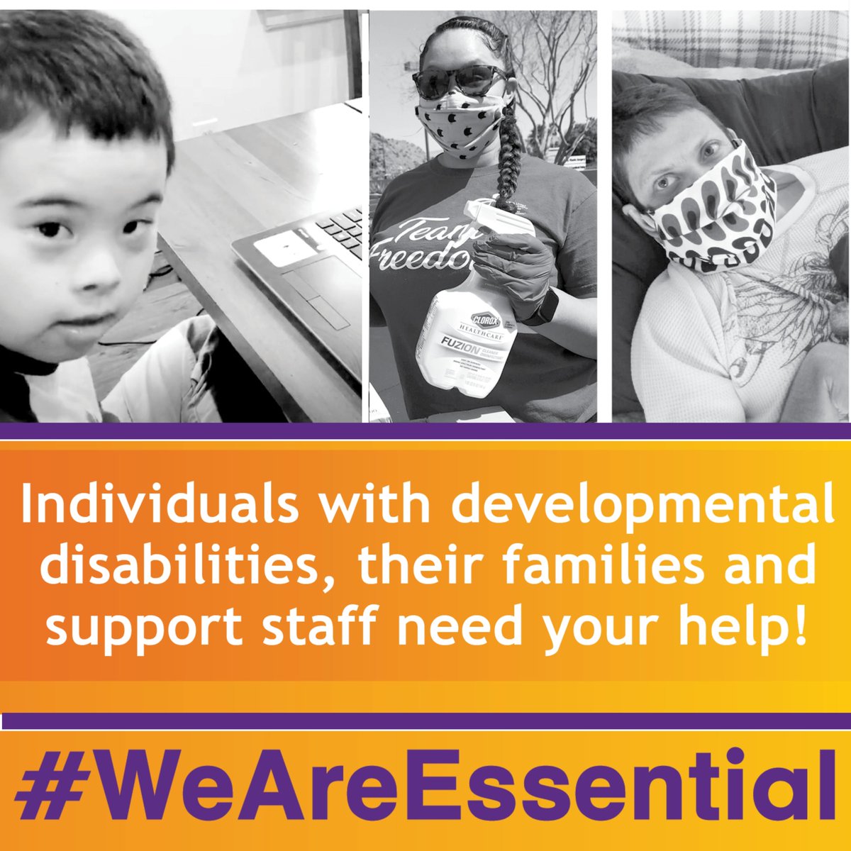 CindyFr98211231's tweet photo. Please protect services to those w/ developmental disabilities in the next #COVID19 relief bill and #HEROESAct, @RepDeSaulnier. #WeAreEssential & NEED your support! #SaveDisabiltyServices #HighRiskCovid19 #IDD #CAEmergencyRelief https://t.co/VxMILT6sbP