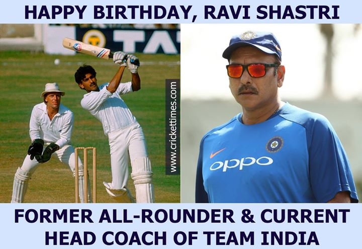 Happy Birthday, Ravi Shastri 