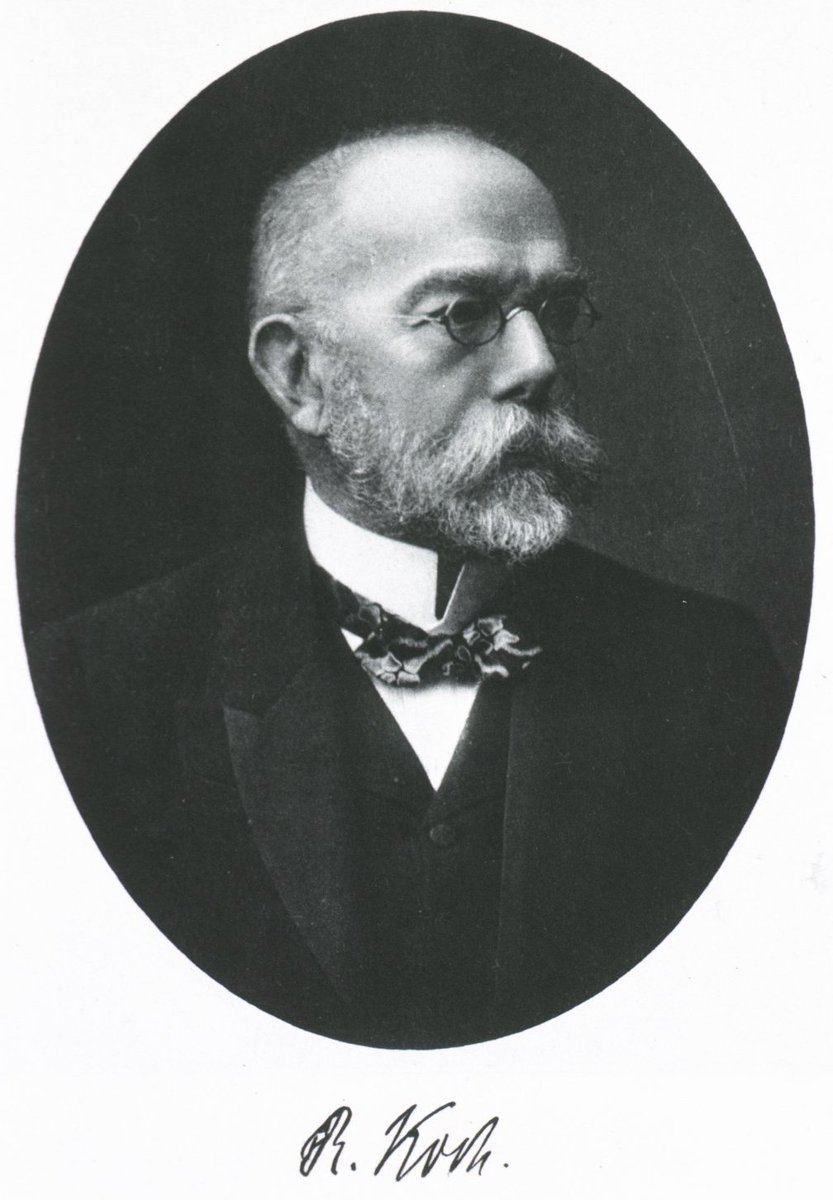 BMCadiz's tweet photo. 📚#TalDíaComoHoy nos dejaba Robert Koch, el del #bacilo, el padre de la #bacteriología, el abuelo de la #clonación, el #Nobel1905
"Cuando un médico va detrás del féretro de su paciente, a veces la causa sigue al efecto"
Alentador https://t.co/Ohlgp5MyxG