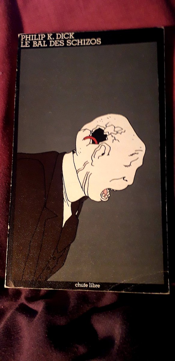 Lecture au p'tit matin avec "Le Bal des schizos" de Philip K. Dick 1972 , et publié par feu les Éditions Champ Libre en 1975 dans la collection "chute libre" avec une époustouflante couverture de Tardi.