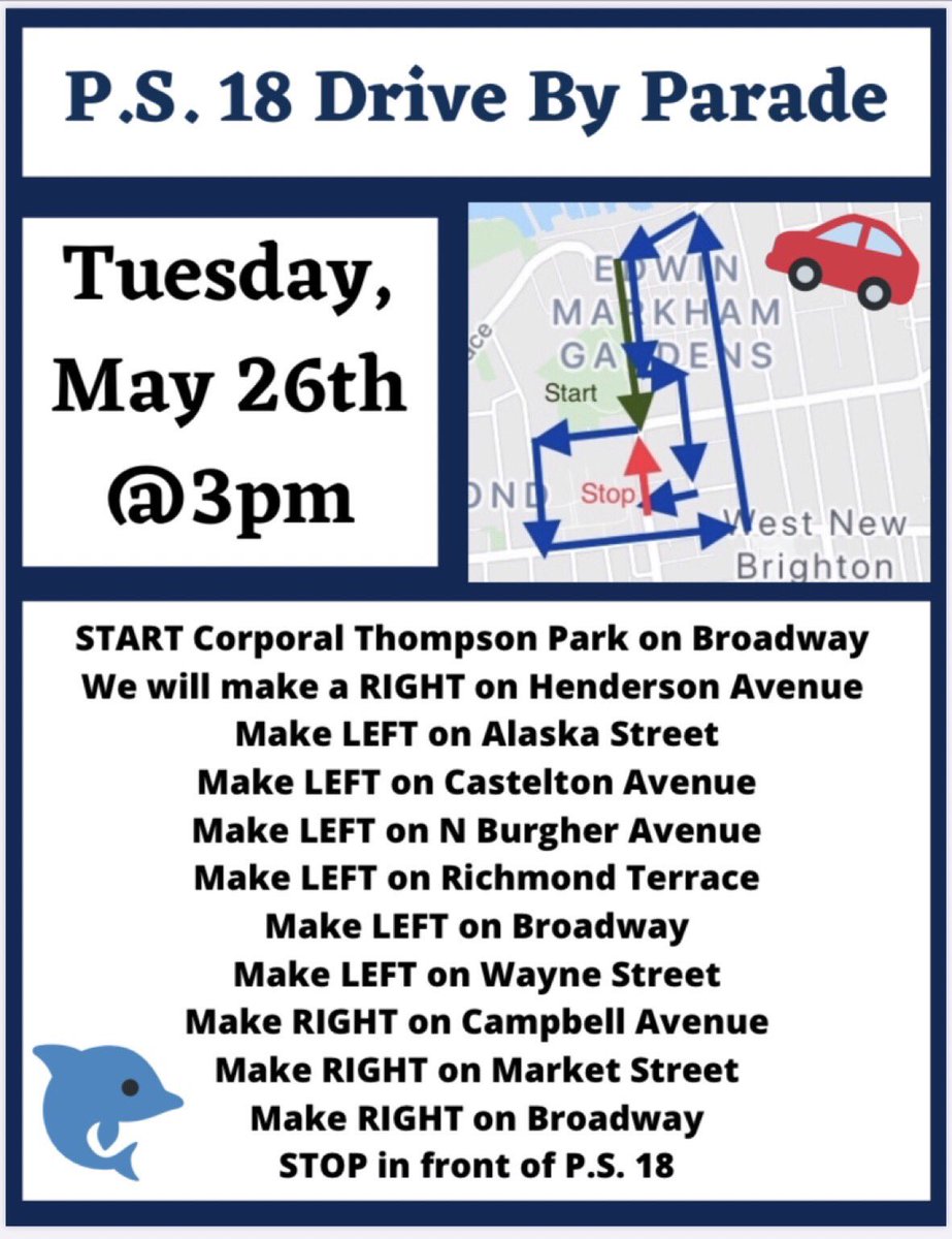 P.S. 18, District 31 NYC tweet media