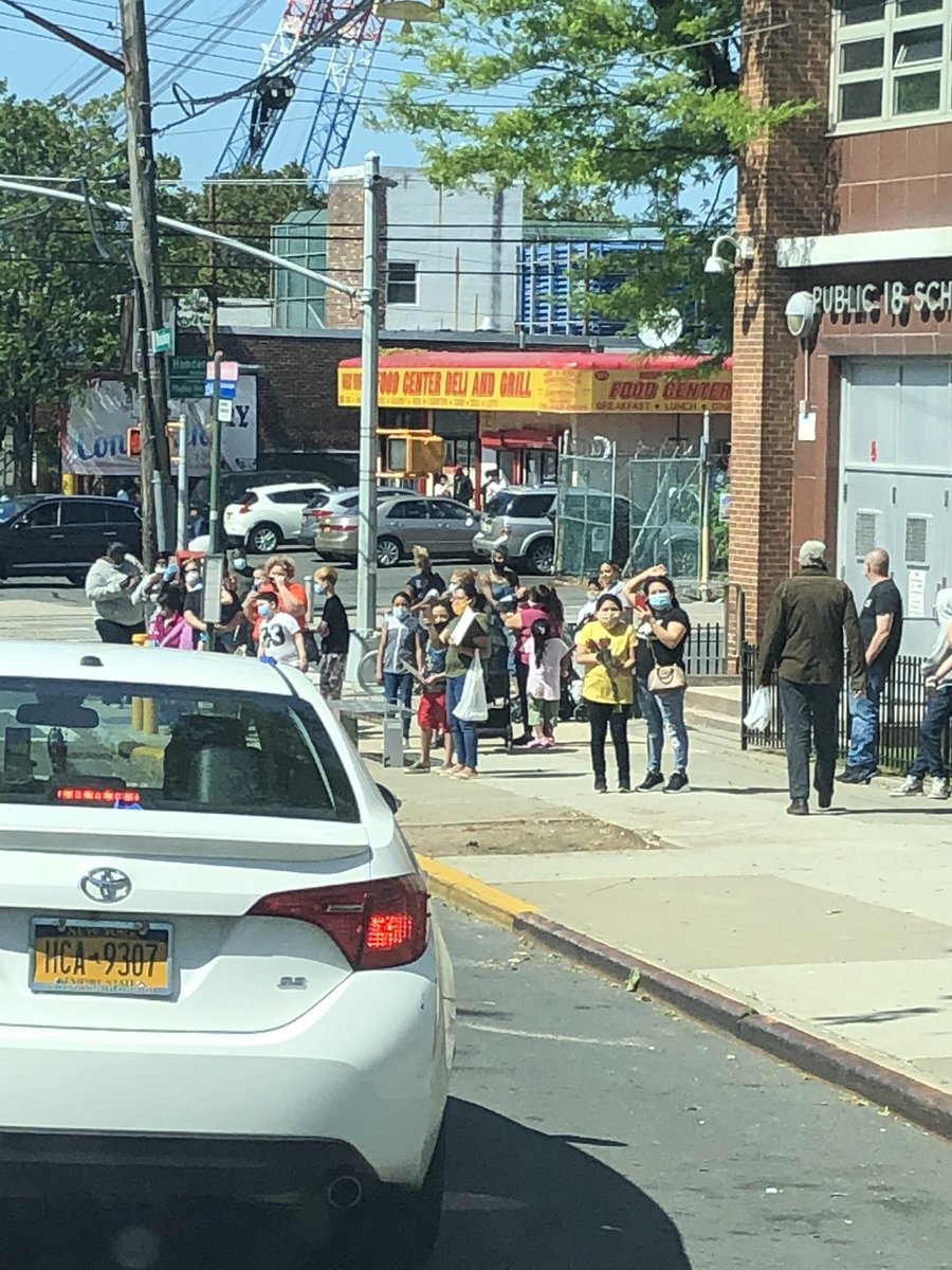 A big “thank you” to both Mrs. Grisanti and Mrs. Mattarella for organizing today’s Drive by Parade. I was so proud of the huge turnout by staff, and the community of West Brighton. The amount of love exhibited definitely confirmed how much we are all missing PS 18. #DolphinPride