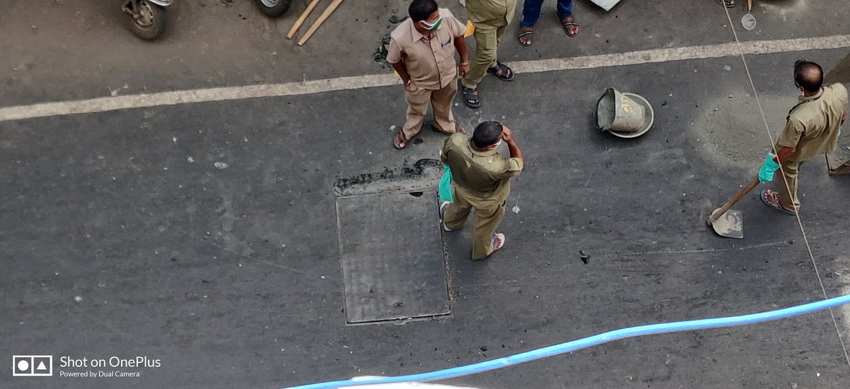 priyank786's tweet photo. @mybmc 
@mybmc i citizen of c ward Mumbai 400004 please see image and work done by your representative, where they digged that part was not damaged and they digged it and damaged the road.

Please give explanation https://t.co/rmN8PtgxVm