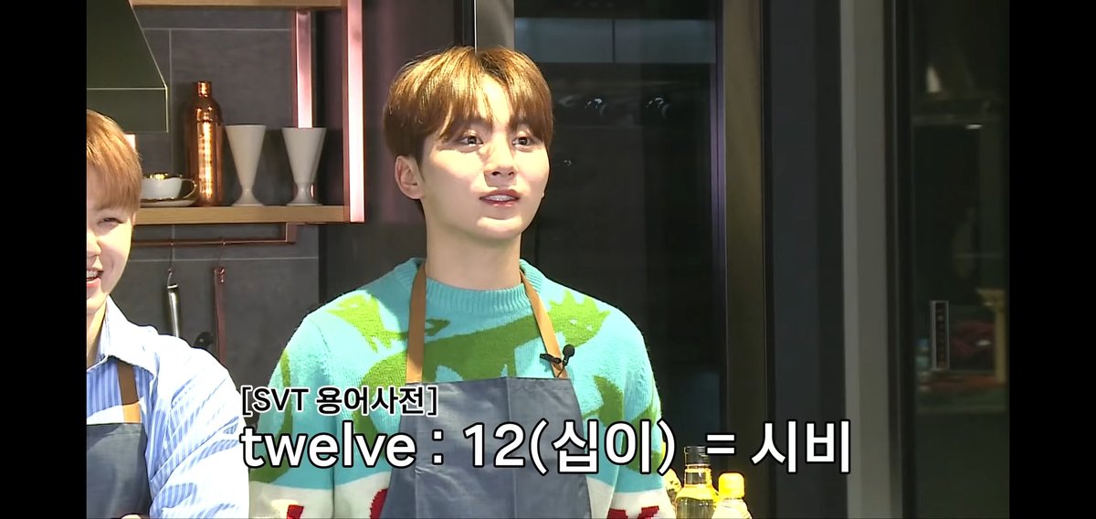 When everyone was gaining up on Hoshi (as Seungkwan), he said that everyone was "twelving" him. In a past If video, Seungkwan explained that the number 12 sounds like 시비, which means to pick a fight with someone.Reference: If - Seventeen's Battle of Burgers #1 @pledis_17