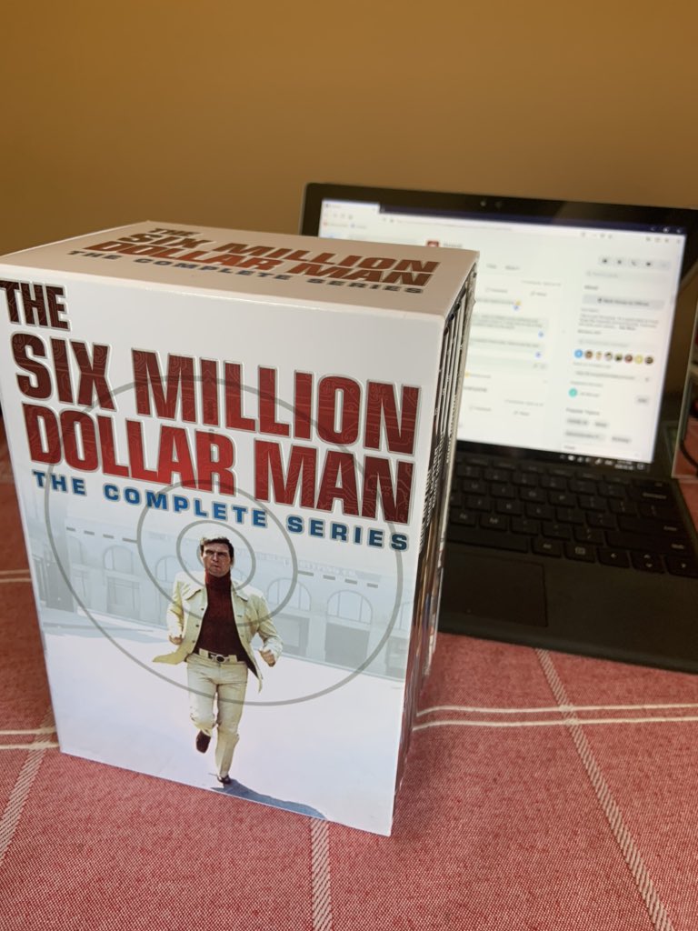 JasonLaronde's tweet image. I grew up watching this TV series. #thebionicman