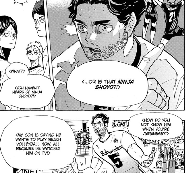 so...strength is freedom. hinata was burdened by inferiority to kageyama as a player, but now after training in brazil for 2 years and making name for himself (to the point world famous players know him!) he has truly freed himself from that inferiority.so whats next?