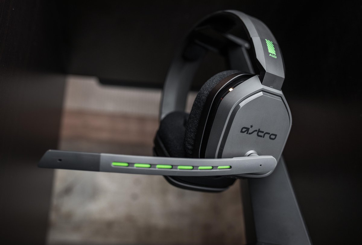 The A10's flip-to-mute mic makes it easy to take control of your comms