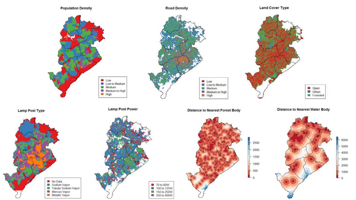 PeterGSyme's tweet photo. 2/5 #WBTC1 #PopBio1 We used a long-term dataset (>10 years) of species occurrence records collected as part of a public health monitoring scheme within the city. We also used a variety of environmental data collated from literature and publically available sources. https://t.co/QFDNzq88Y6