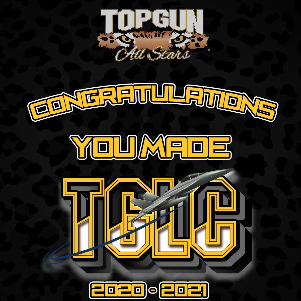 TopGunJags305's tweet photo. 😍Congratulations to everyone who participated in evaluations and was placed on one of our Worlds eligible teams for the 2020-2021 season!

👀 Scroll through and share your Top Gun &amp; team pride with the WORLD!

#TGJags27 🐆 #OAFAAF 🖤💛 https://t.co/GxCY4e5Ox3