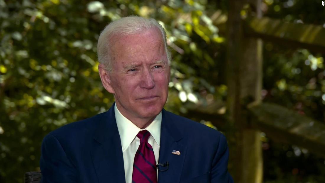 Joe Biden blasts President Trump for mocking face masks cnn.it/2ZM7blM