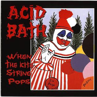 Hawaiian Happy Face Spider = “When the Kite String Pops” by Acid Bath