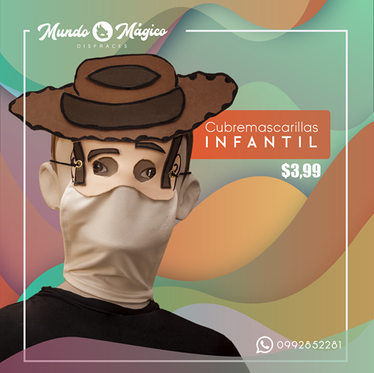 MundoMagicoDisf's tweet photo. ¡Que no le teman a usar mascarilla! 😷Escóndela por dentro de sus personajes favoritos y listo.❤️
Pídelas ya vía wapp: 0992852281
*Precio promocional hasta el 02 de junio
#mascarillas #niños #disfraces #cuarentena #covid19 #pandemia
#masks #children #quarantine #pandemic #costume https://t.co/XUXCCJdXhZ