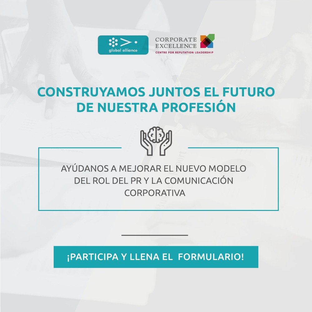 Sé parte de la reciente investigación de la Global Alliance en colaboración con Corporate Excellence – Center for Reputation Leadership. Ingresa al siguiente link: bit.ly/gacomsmodel #GlobalAlliance