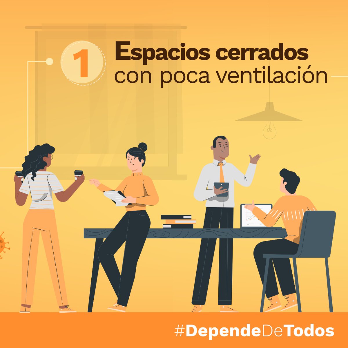 MinSaludCol's tweet photo. Una de las medidas clave contra la COVID-19 es evitar la aglomeración de personas. Tu disciplina, manteniendo el distanciamiento físico, te protege a ti y a todos a tu alrededor. Evitar el coronavirus #DependeDeTodos #CooperaciónEsPrevención https://t.co/1ru8sxlNsm