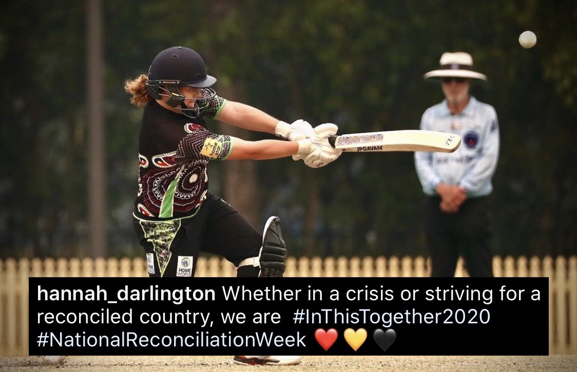 What National Reconciliation Week means to Hannah Darlington ❤️💛🖤 #NRW2020 #ThunderNation