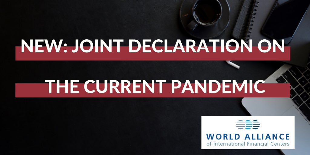 WAIFC_'s tweet photo. 🌍Please read our new joint declaration on the current #pandemic 

📲 Full document: https://t.co/ICmMUbzZ8c

#StrongerTogether #financialcenters #WAIFC #COVID19 https://t.co/nPKHzJ6Jtt