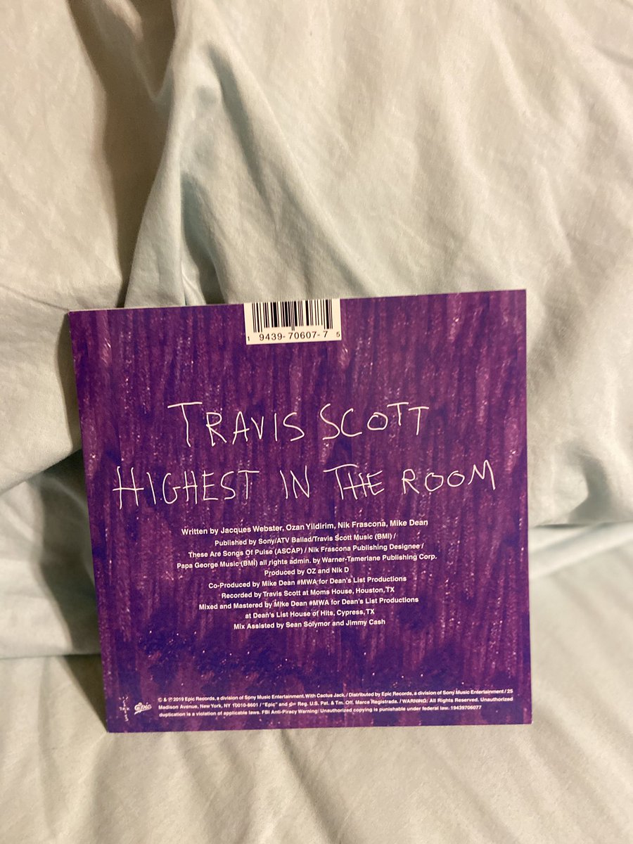 Highest in the Room - Travis Scott