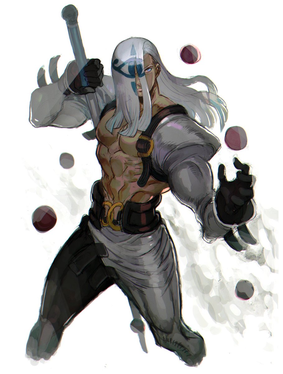 ちょっと前に描いたヴェノムの下絵のやつ 