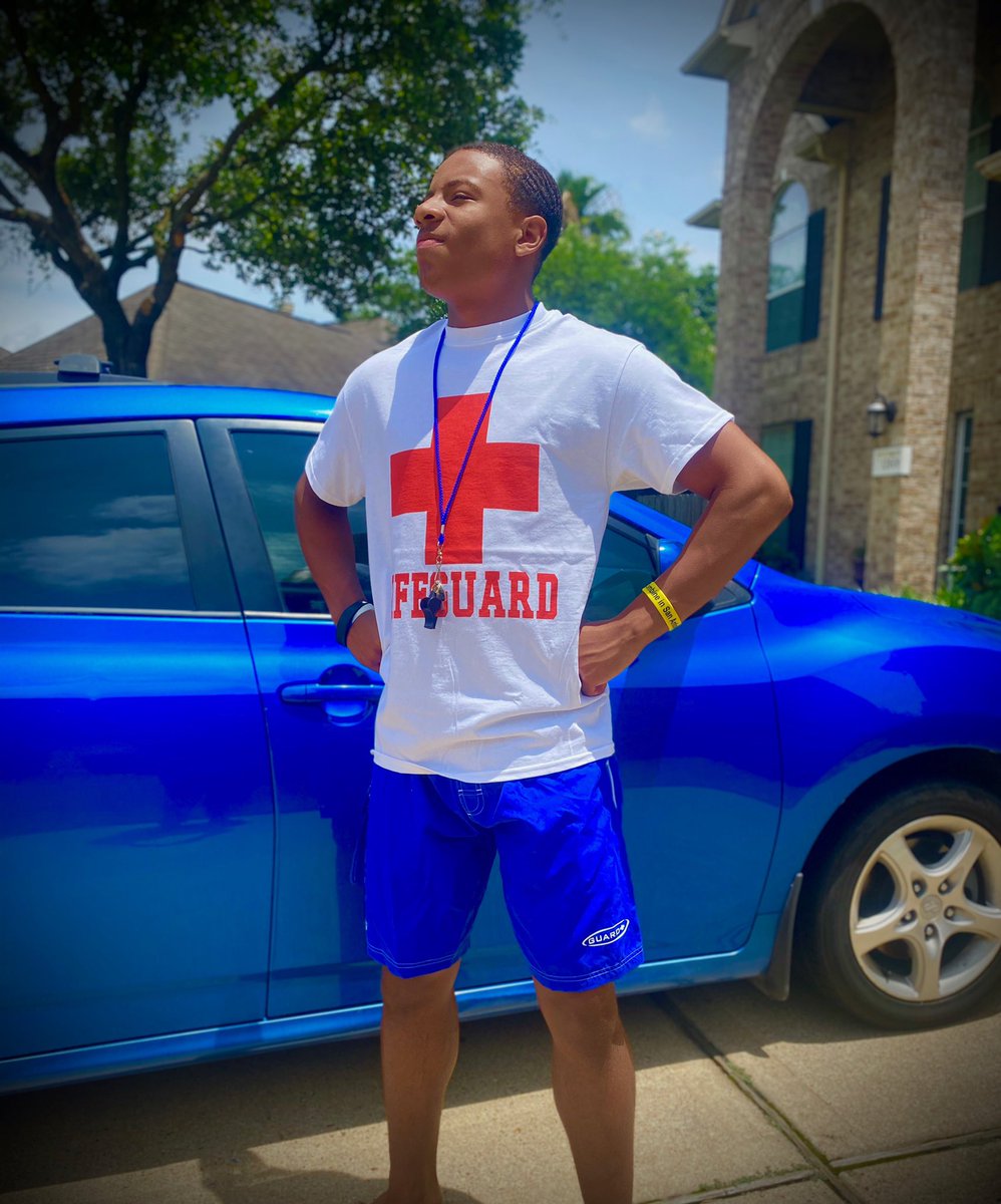 SherwinsTweets's tweet photo. #SethPassed our 17 year old will be on life guard duty Friday. I guess putting him in swim classes at 2 years old til middle school is finally paying off.
#LifeGuardCertified
#CPR
#PoolCleaning
#PeopleWatching
#SocialSkillz
#ExtraWorkouts in the pool 😂😂 https://t.co/ZnrG46pOc1