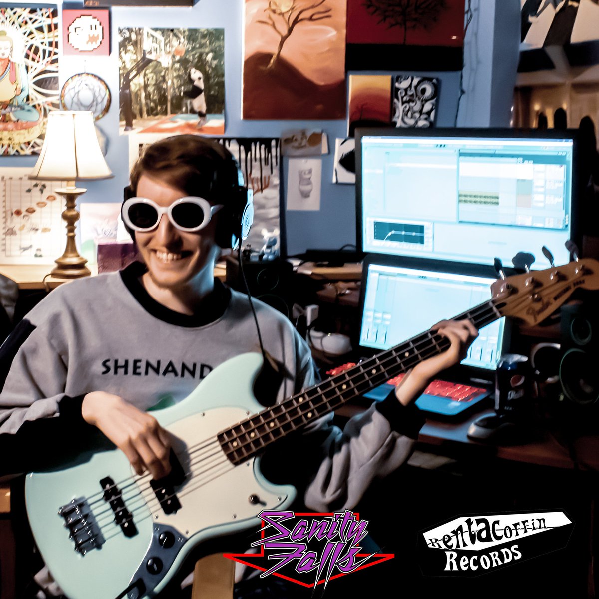 Recording the EP with <a href="/SanityFallsBand/">Sanity Falls</a>