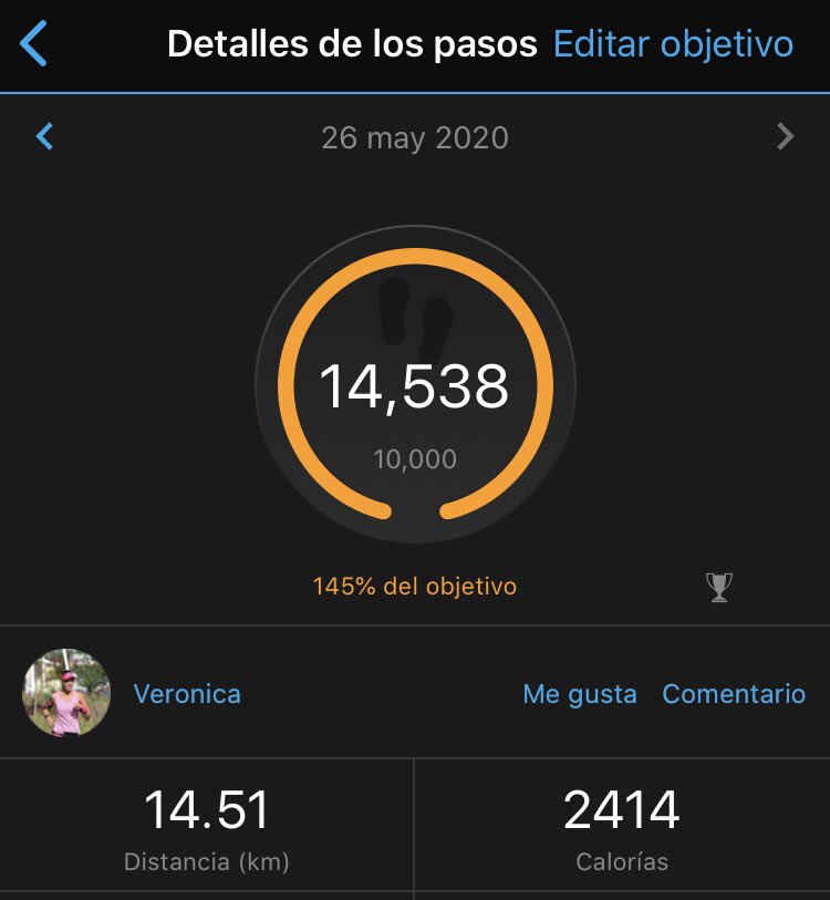 verorunner's tweet photo. MAYO CHALLENGE
Día 26/31 ✔️
#10milpasosdiarios 
#retomayo
#reto31dias 
#corrermehaensenado #YoElegiCorrer #Garmin https://t.co/V8WY09MSD0