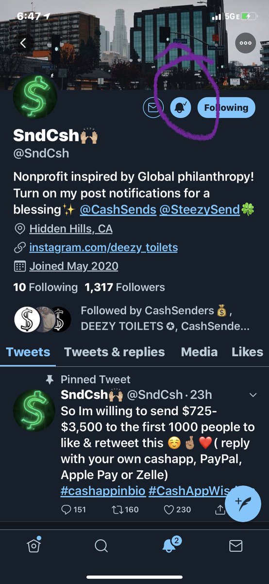 @SndCsh I have turned on notifications for ALL TWEETS! God Bless you! $DupeLoLo and PayPal.me/LoLoLollipop