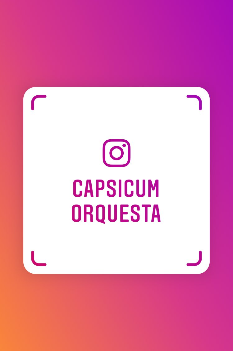 ¡Amigos, también estamos en Instagram! Los esperamos ahí para compartir más de lo que amamos hacer. ¡Salsa! instagram.com/capsicumorques…