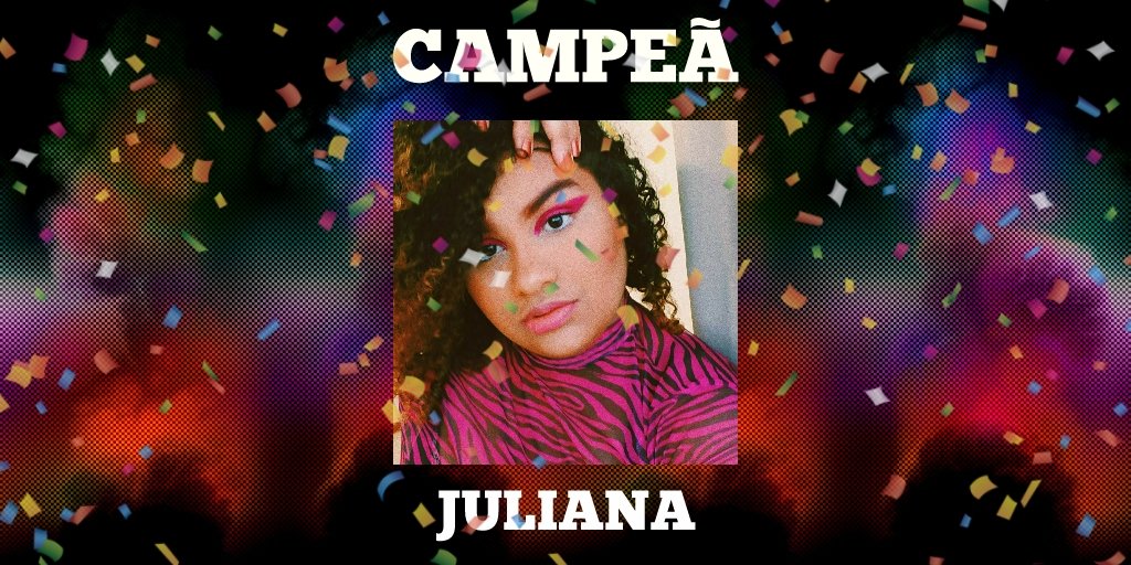bigpocsbrasil's tweet photo. E a grande campeã do Big Pocs Brasil é ela, a Juju das Makes! Parabéns, Juliana! 👑 https://t.co/uGgbAJPQiW
