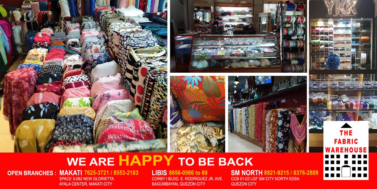 The Fabric Warehouse (@WarehouseFabric 