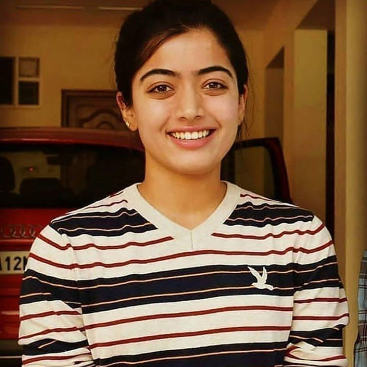 My goddess rashmikha  @iamRashmika Sometimes, you have to stop thinking so much and just go where your heart takes you.A smiling face is a beautiful face, A smiling heart is a happy heart please keep smiling always be happy Lots of love   @iamRashmika  #RashmikaMandanna